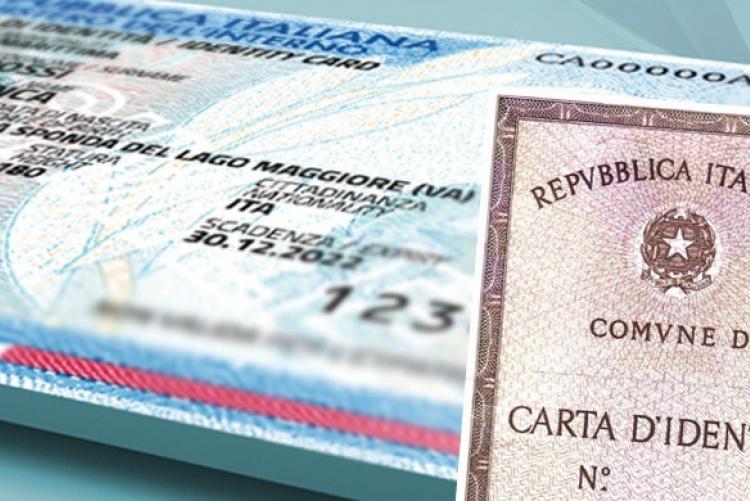  Carta di Identità prorogata la validità al 30 Aprile 2021